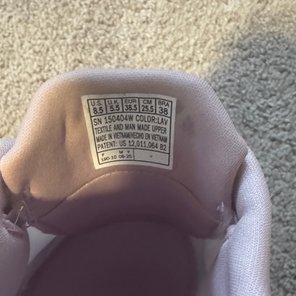 Skechers Women's Slip-Ons in Lavender and White - Picture 2 of 8